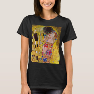 T-shirt Le baiser de Gustav Klimt, Art Nouveau Vintage