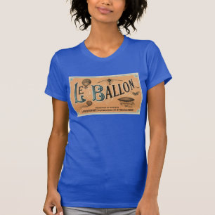 T-shirt Le Ballon - journal aéronautique français 1883