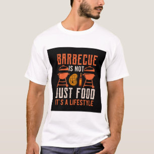 T-shirt Le barbecue barbecue n'est pas seulement de la nou