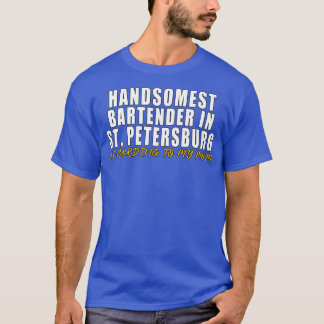 T-shirt Le barman le plus somptueux de Saint-Pétersbourg s