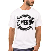 Le baseball est ma thérapie homerun amusant baseba