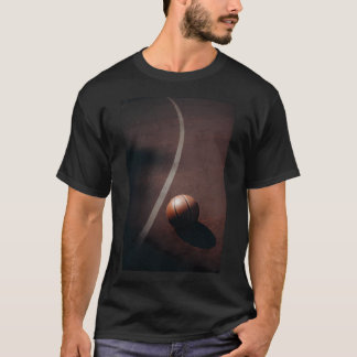 T-shirt Le basket-ball ne cesse jamais