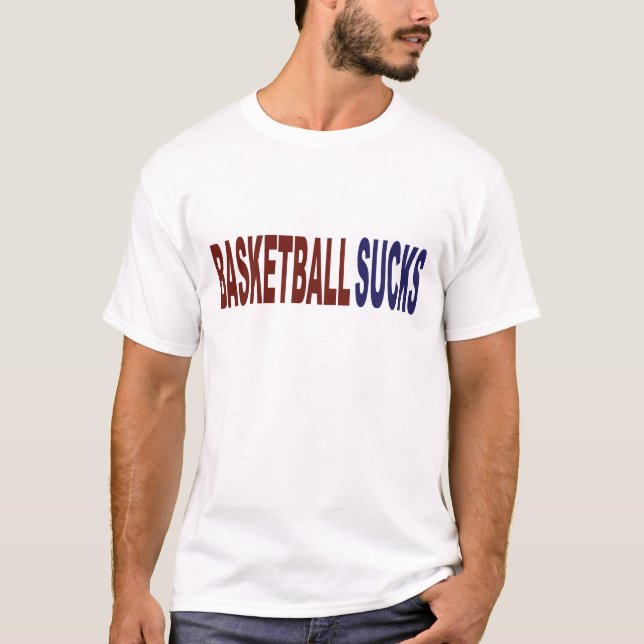 T-shirt Le basket-ball suce (Devant)
