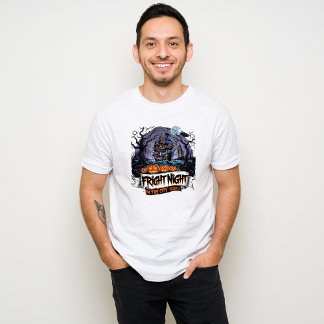 T-shirt "Le Bateau des Fantômes et chauves-souris d'Hallow