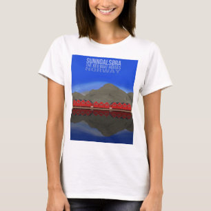 T-shirt Le Bateau Rouge Maisons Sunndalsøra Norvège