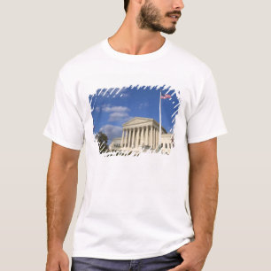 T-shirt Le bâtiment de court suprême des Etats-Unis deda