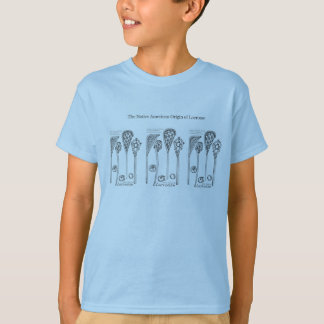 T-shirt Le bâton prisé de lacrosse
