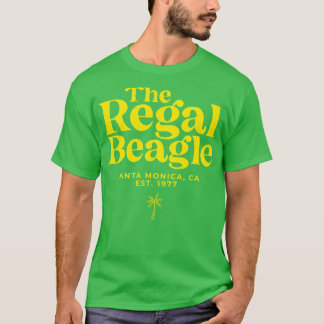 T-shirt Le Beagle Regal Père Noël Monica CA Est 1977 moder