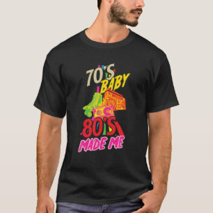 T-shirt Le Bébé Des Années 70 80 M'A Fait Naître À La