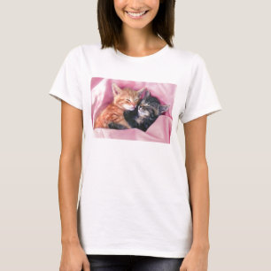 T-shirt le bébé des femmes rêveuses de chatons - chemise