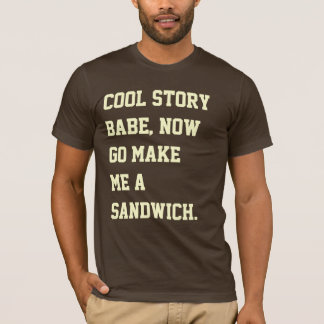 T-shirt Le bébé frais d'histoire, vont maintenant me font