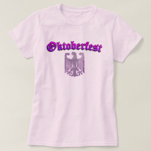 T-shirt Le bébé Girly féminin des femmes d'Oktoberfest 