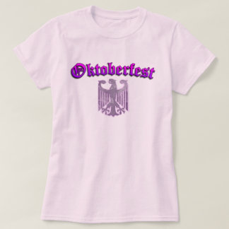 T-shirt Le bébé Girly féminin des femmes d'Oktoberfest -