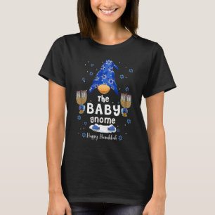 T-shirt Le bébé nome heureux Hanoukka juif Gnomes Chanu