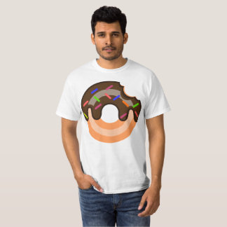 T-shirt Le beignet simple du type