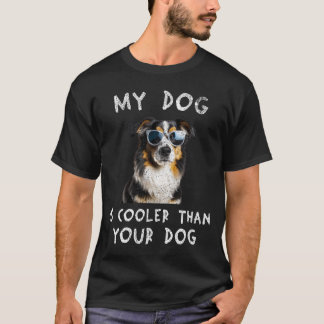 T-shirt Le Berger Australien Mon Chien Est Glacière Que Vo