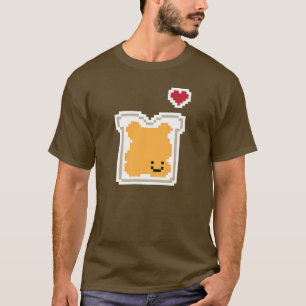 T-shirt Le beurre d'arachide couple la chemise