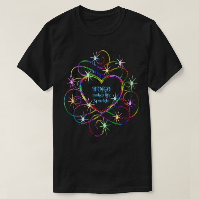 T-shirt Le Bingo Favorise La Vie (Design devant)