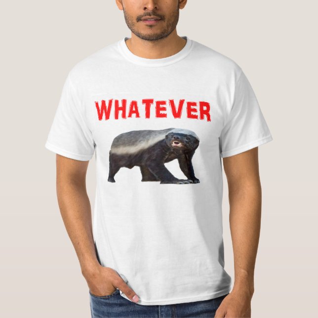 T-shirt Le BLAIREAU de MIEL ne s'inquiète pas (Devant)