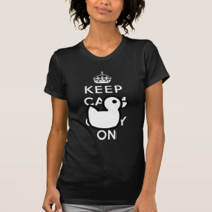 T-shirt Le blanc noir gardent la chemise en caoutchouc