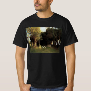 T-shirt Le Bois sacré par Arnold Böcklin, Art vintage