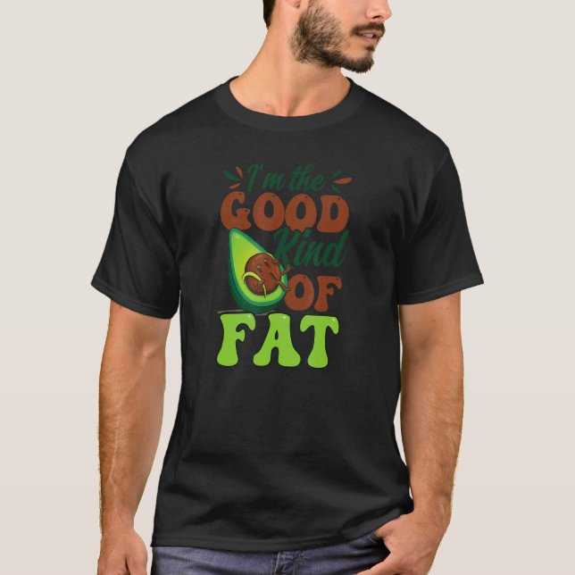 T-shirt Le Bon Genre De Gras Avocado (Devant)