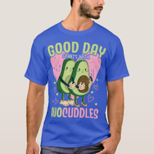 T-shirt Le Bon Jour Commence Avec Avocuddles Avocado Guac 