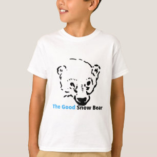 T-shirt le bon ours à neige, cadeau Simple Family