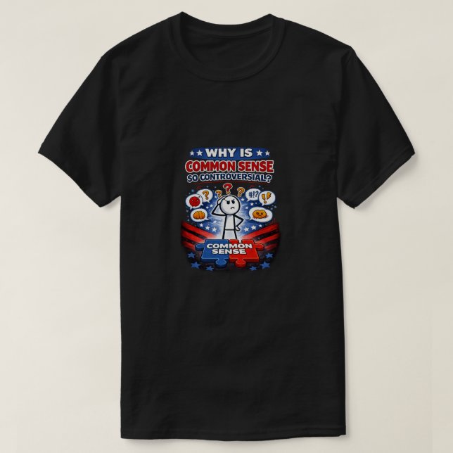 T-shirt Le bon sens (8b) (Design devant)