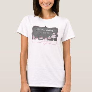 T-shirt Le bonbon traite des affaires de boulangerie de