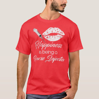 T-shirt Le Bonheur De L'Injecteur vintage Est D'Être Une I
