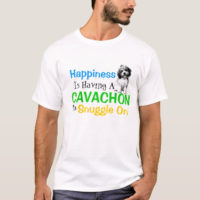 T-shirt Le bonheur est…. (Devant)