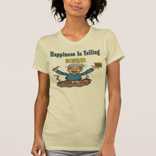 T-shirt Le bonheur est bingo-test
