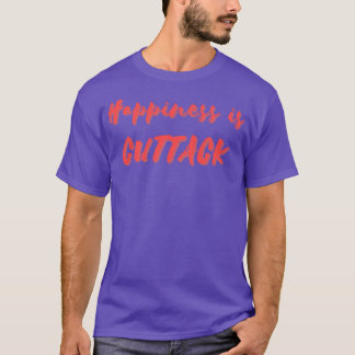 T-shirt Le bonheur est coupé