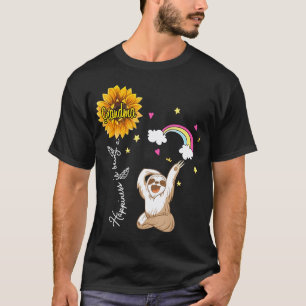 T-shirt Le bonheur est d'être une grand-mère mignon paress