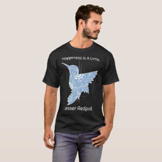T-shirt Le bonheur est un observateur de sizerin flammé