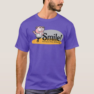 T-shirt Le bonheur vient avec le sourire et les vibrations