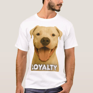 T-shirt Le bonheur vient avec quatre pattes