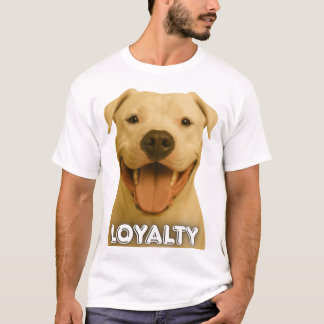 T-shirt Le bonheur vient avec quatre pattes