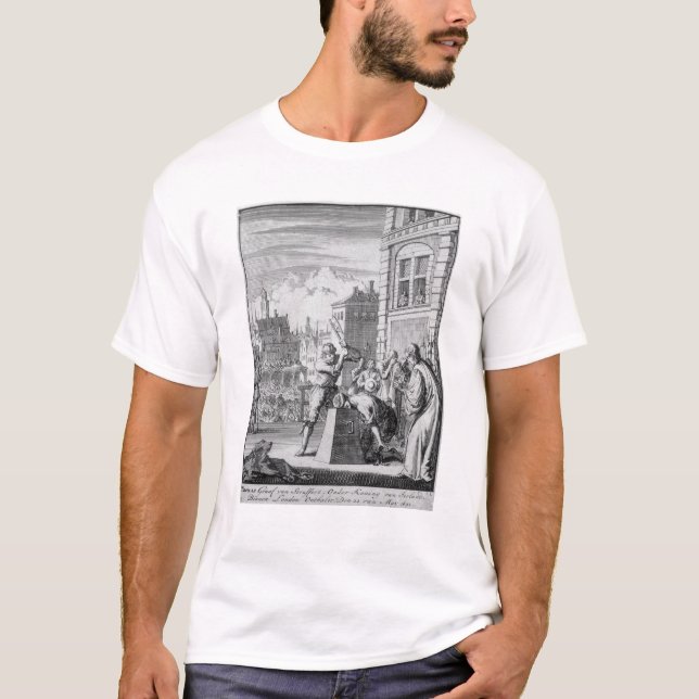 T-shirt Le bouclier divisé (Devant)