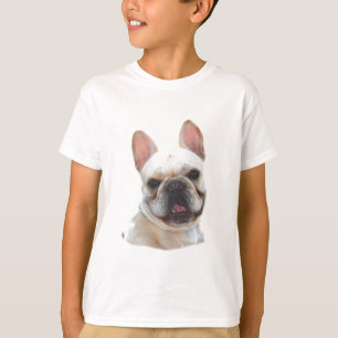 T-shirt Le bouledogue français heureux badine le