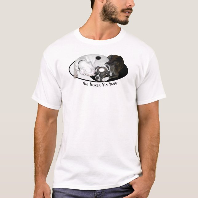 T-shirt Le boxeur Yin Yang (Devant)