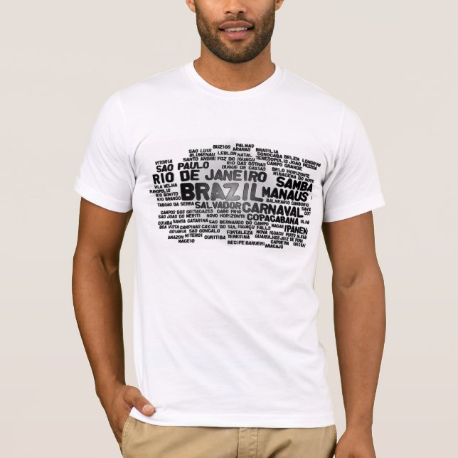 T-SHIRT LE BRÉSIL (Devant)