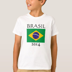 T-shirt Le Brésil 2014