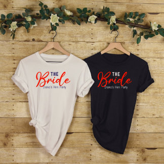 T-shirt Le Bride Bachelorette Simple Bridal