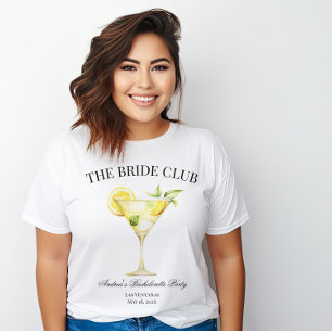 T-shirt Le Bride Social Club Lemon Cocktail Bride