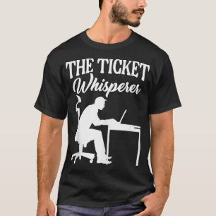 T-shirt Le bureau informatique de Ticket Whisperer