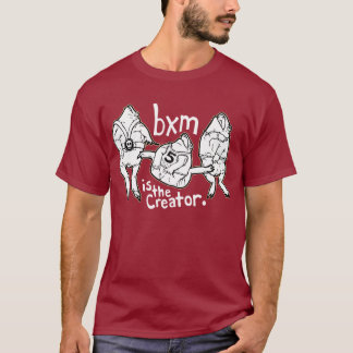T-shirt le bxm est le créateur