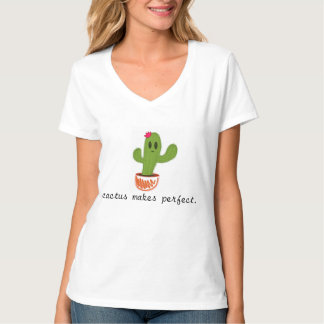 T-shirt Le cactus fait la pièce en t parfaite