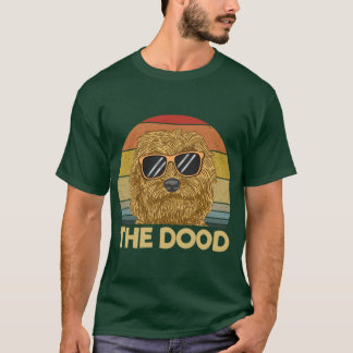 T-shirt Le cadeau drôle de Dood Retro Pet Golden Doodle do
